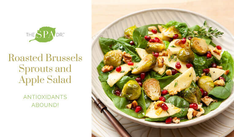 Roasted Brussels Sprouts Apple Salad Recipe