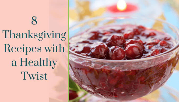 Bowl of healthy cranberry sauce