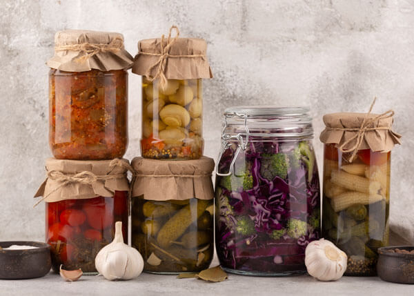 Fermented foods for estrogen metabolism