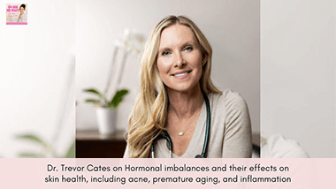 Dr. Trevor Cates on Hormonal imbalances and their effects on skin health, including acne, premature aging, and inflammation